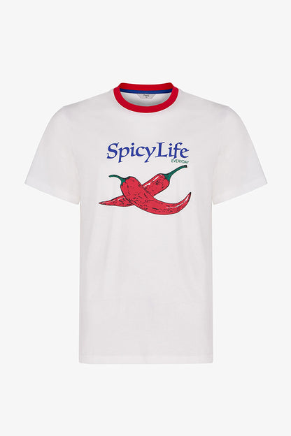 Erkek Renkli Spicy Life Şortlu Pijama Takımı