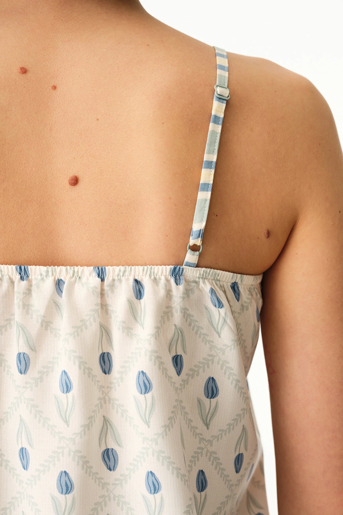 Renkli Serenity Floral Atlet Pijama Üstü
