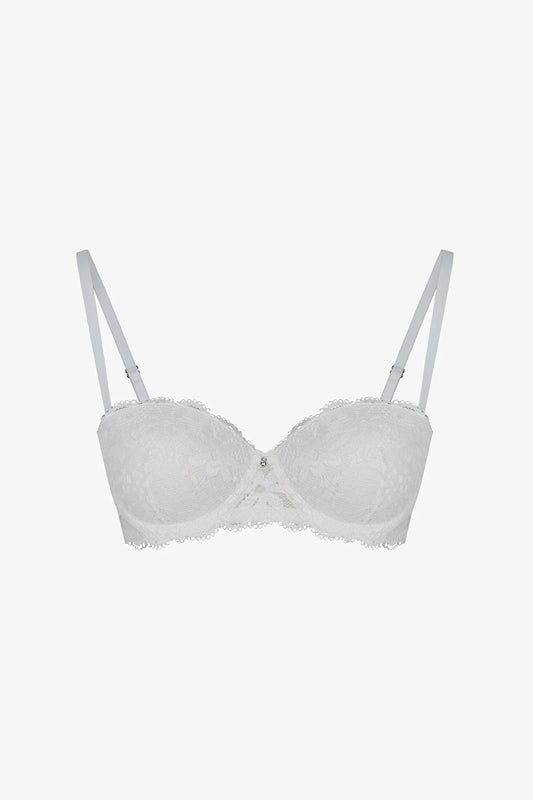 Kırık Beyaz Stardoll Lace Dantel Sütyen