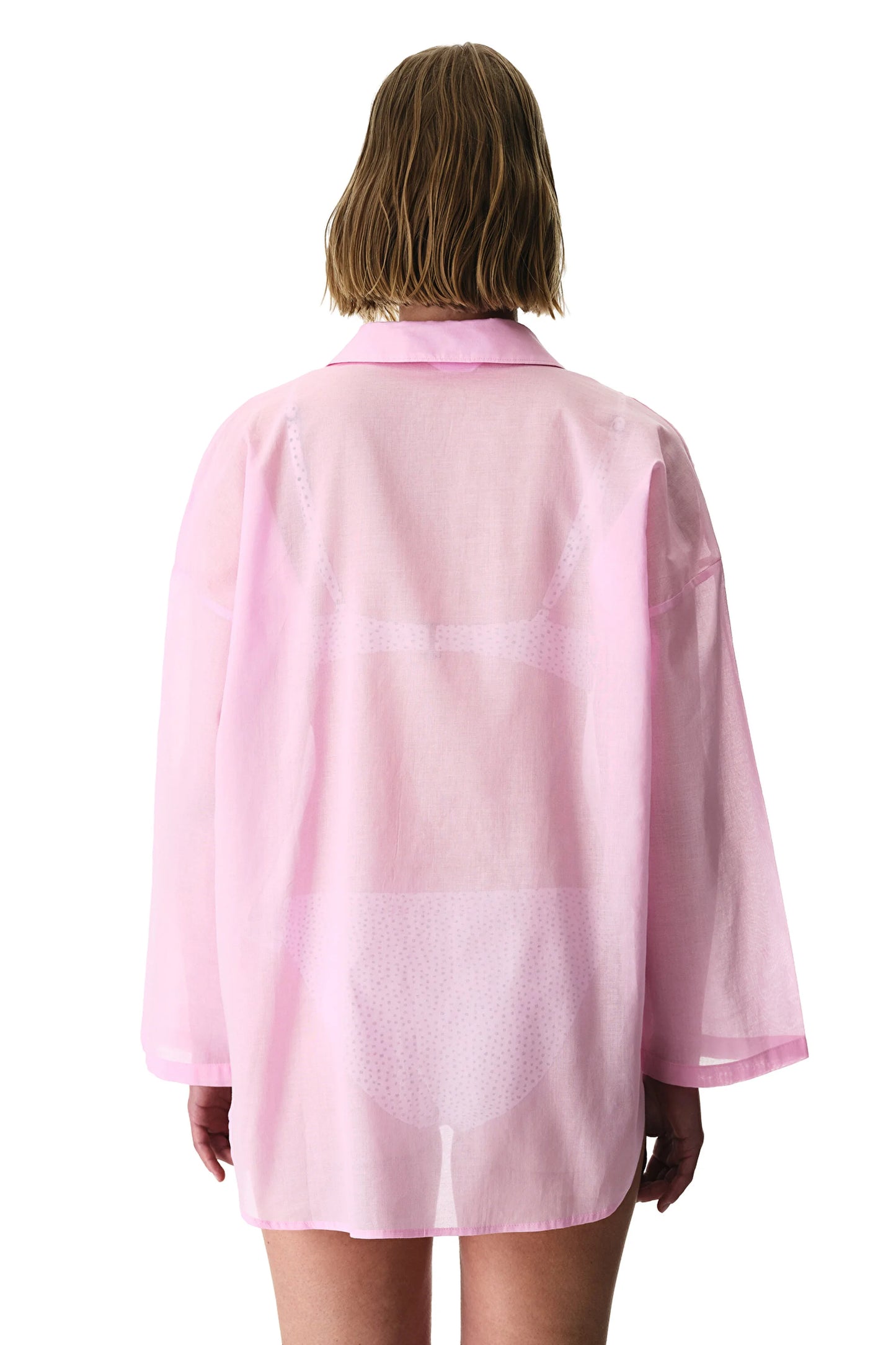 Pembe Gaia Gömlek