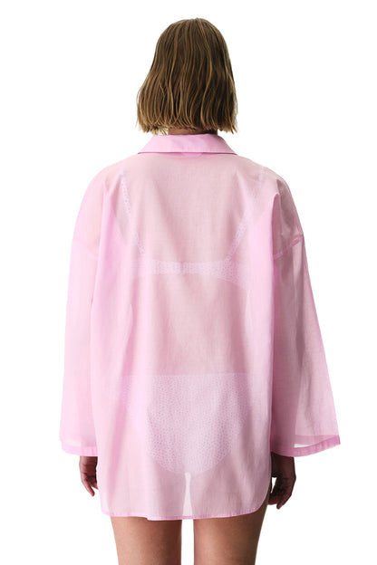 Pembe Gaia Gömlek