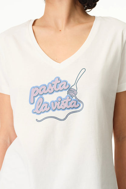 Renkli Pasta La Vista Pamuklu Pantolon Pijama Takımı