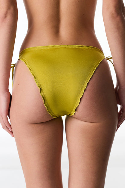 Yeşil Emilia Frill Bikini Bikini Altı