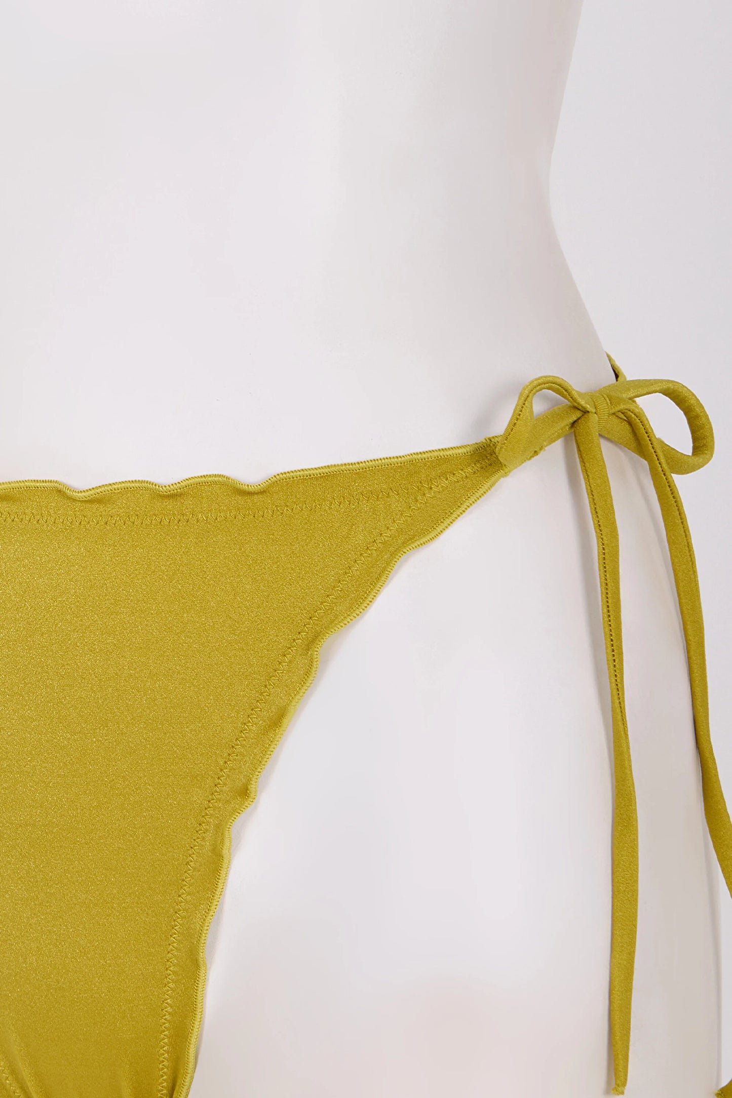 Yeşil Emilia Frill Bikini Bikini Altı
