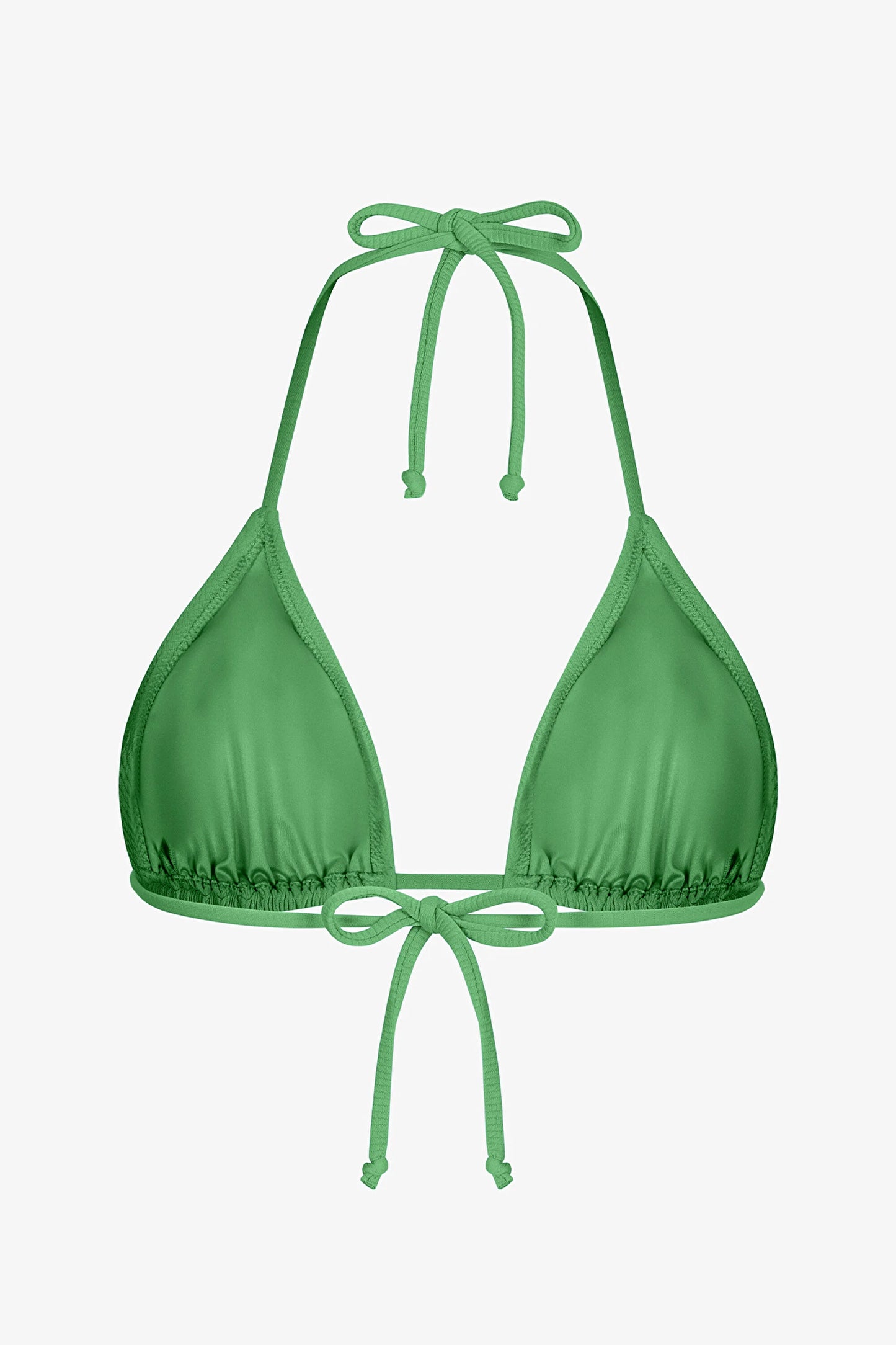 Pastel Yeşili Aida Üçgen Bikini Üstü