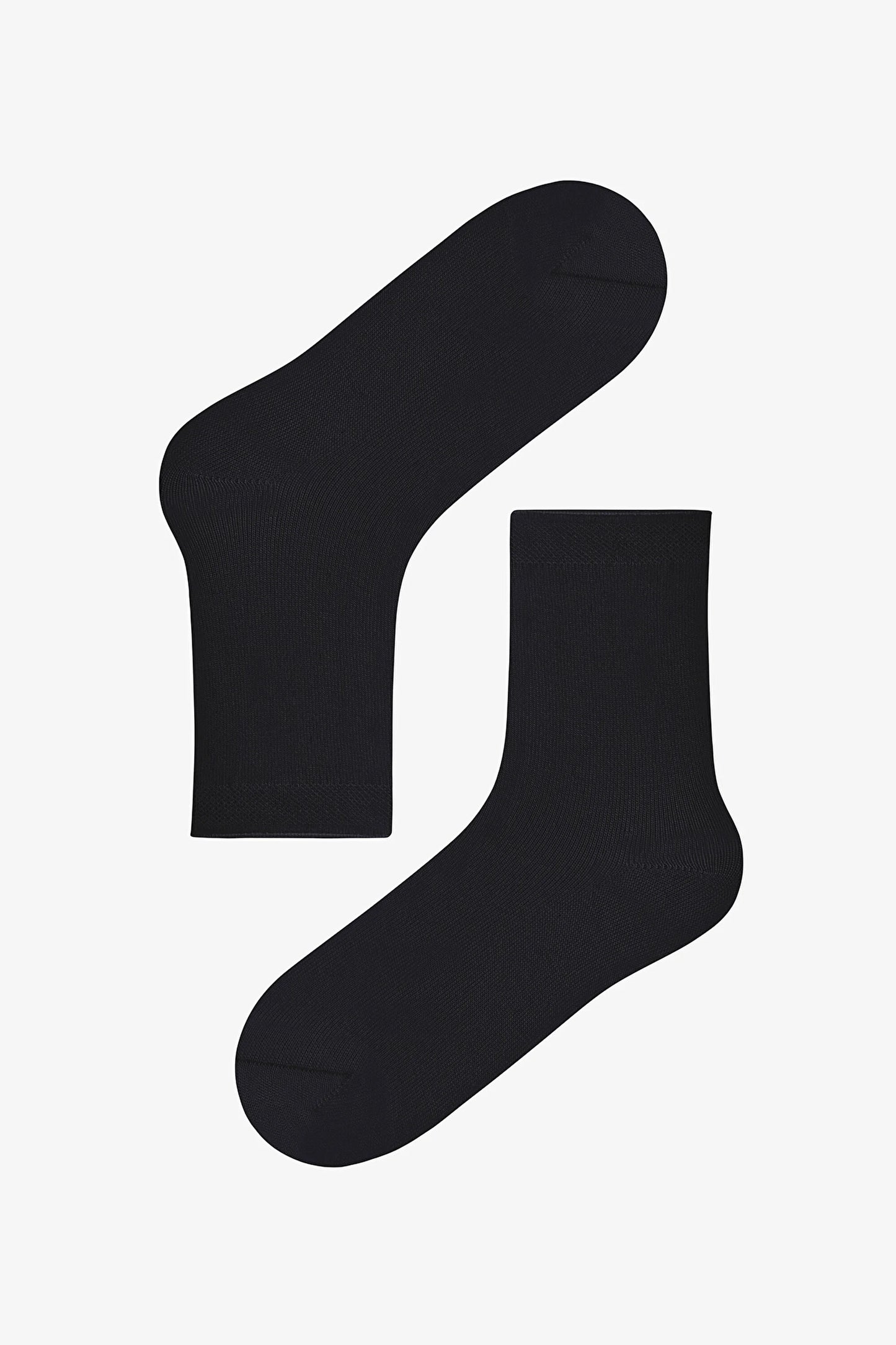 Siyah Unisex Çocuk High Comfort B Soket Çorap