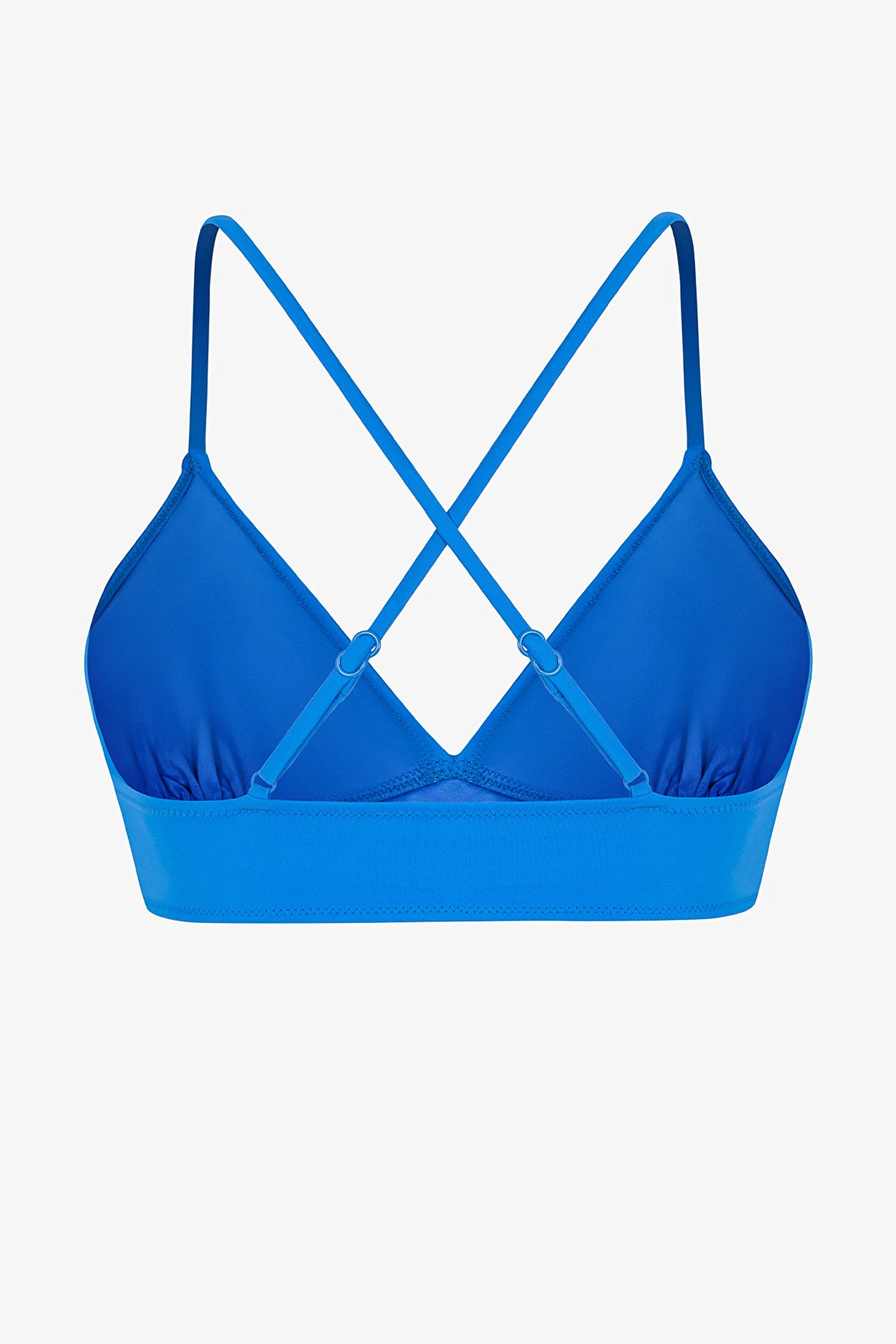 Okyanus Mavi Bralet Bikini Üstü