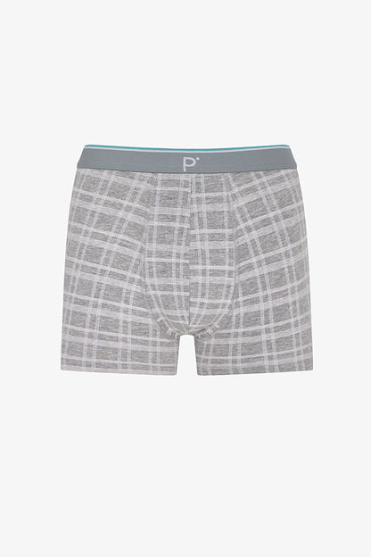 Erkek Renkli Soft Grid Çoklu Boxer