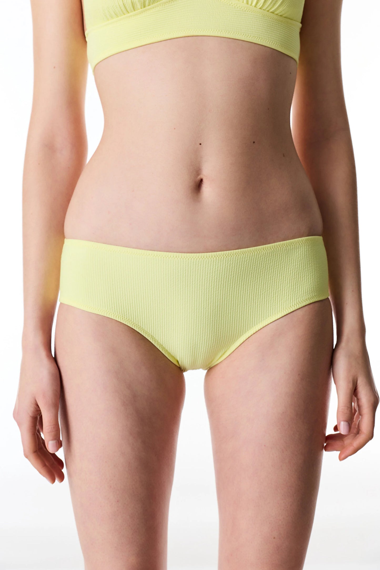 Sarı Arya Hipster Bikini Altı