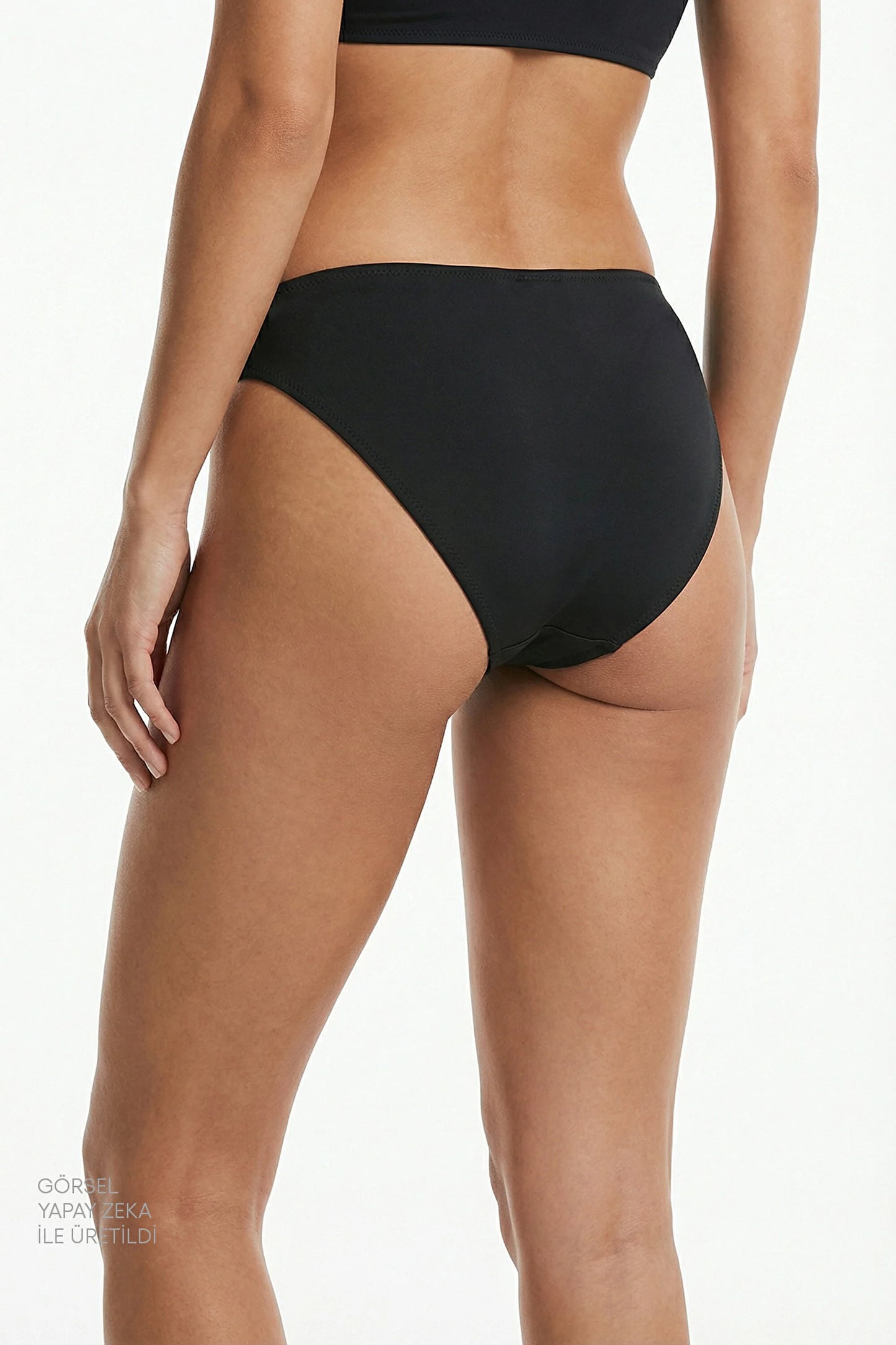 Siyah Slip Bikini Altı