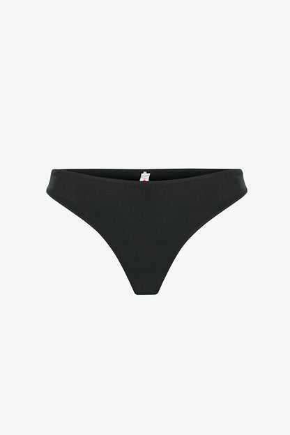 Siyah Slip Bikini Altı
