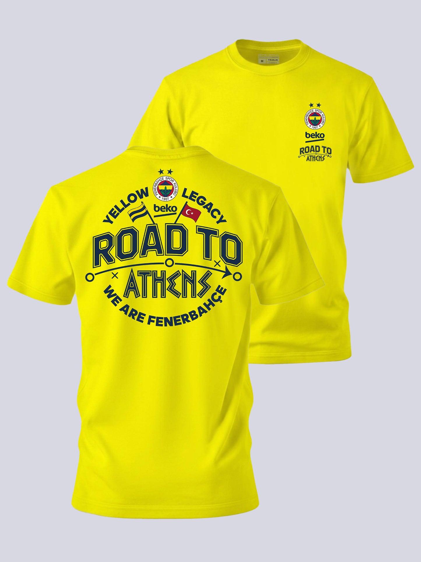Fenerbahçe Sarı Basketbol Final Four 2026 Tshirt