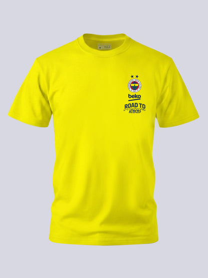 Fenerbahçe Sarı Basketbol Final Four 2026 Tshirt