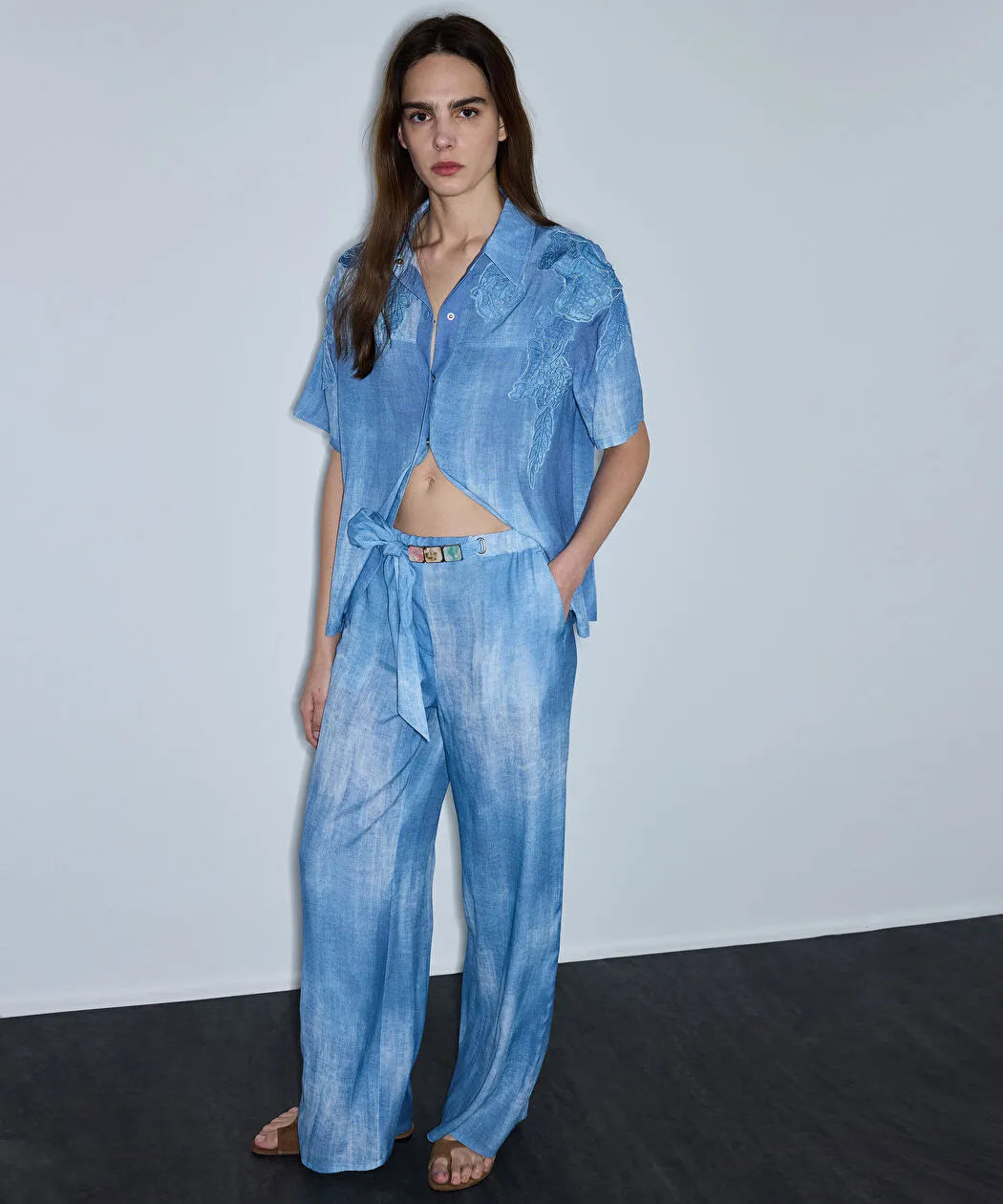 Mavi Denim Görünümlü Baskılı Ceket Is1260005088629 | Ipekyol