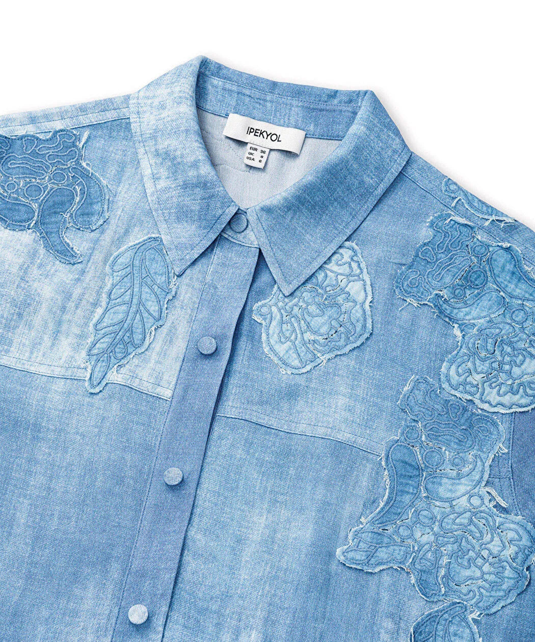 Mavi Denim Görünümlü Baskılı Ceket Is1260005088629 | Ipekyol