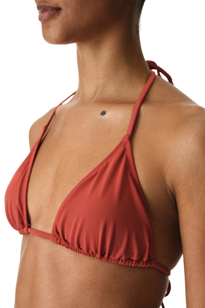 Tarçın Üçgen Bikini Üstü