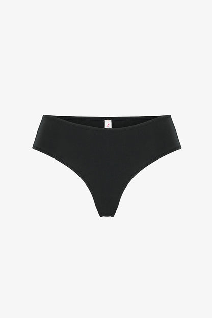 Siyah Hipster Bikini Altı