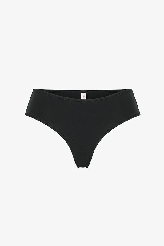 Siyah Hipster Bikini Altı