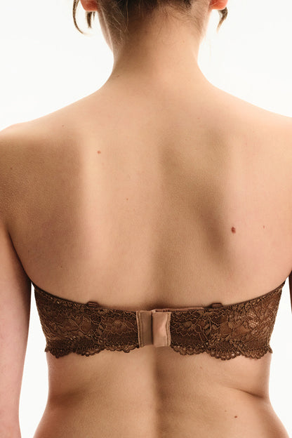 Kahverengi Lotus Essentials Balenli Sütyen