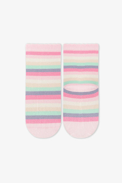 Renkli Kız Çocuk Cutie Unicorn 4'lü Soket Çorap