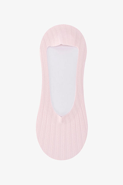 Pembe - Multi Seamless Jacquard 2'li Babet Çorabı