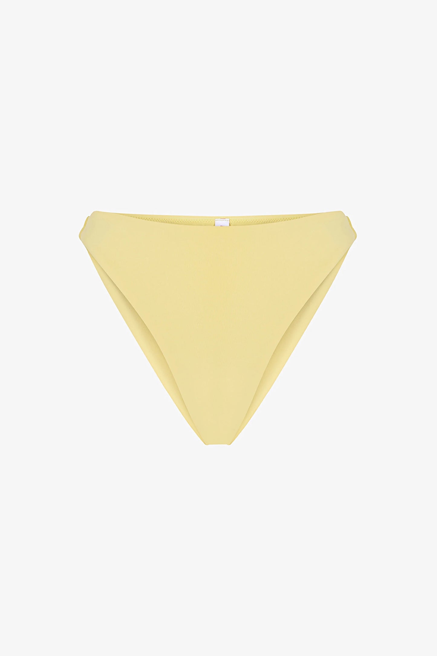 Sarı Minimal Slip Bikini Altı