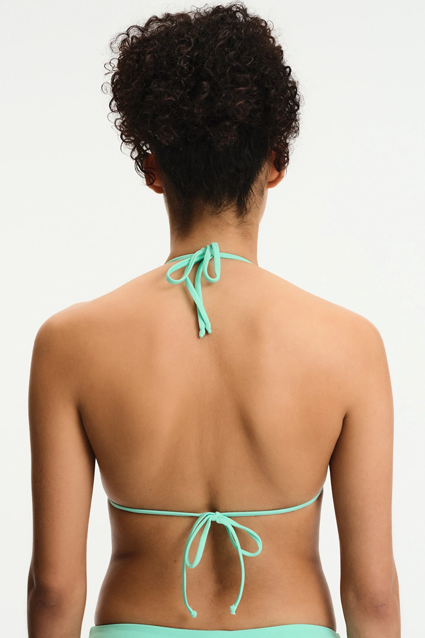 Mint Yeşili Üçgen Bikini Üstü