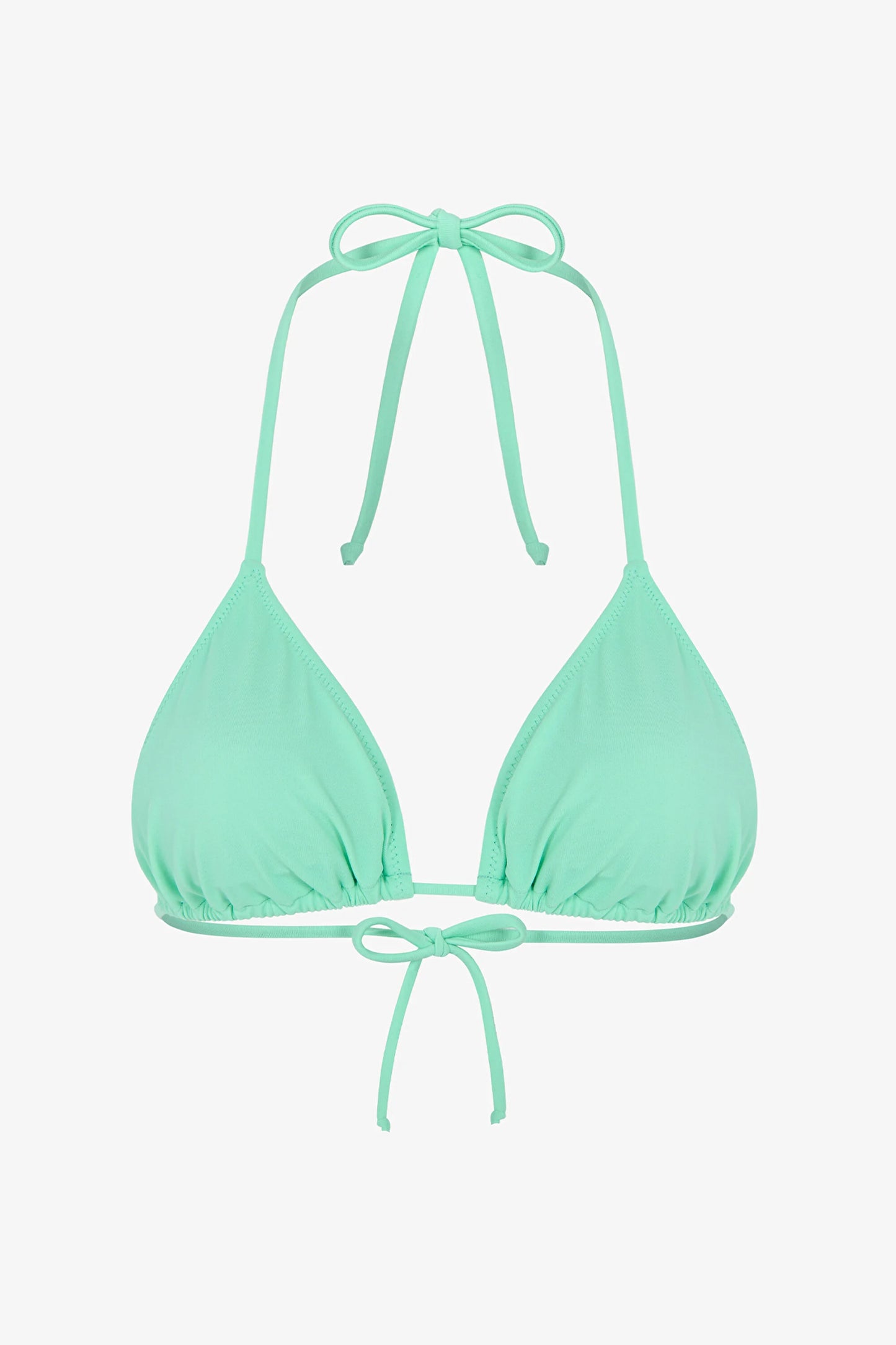 Mint Yeşili Üçgen Bikini Üstü