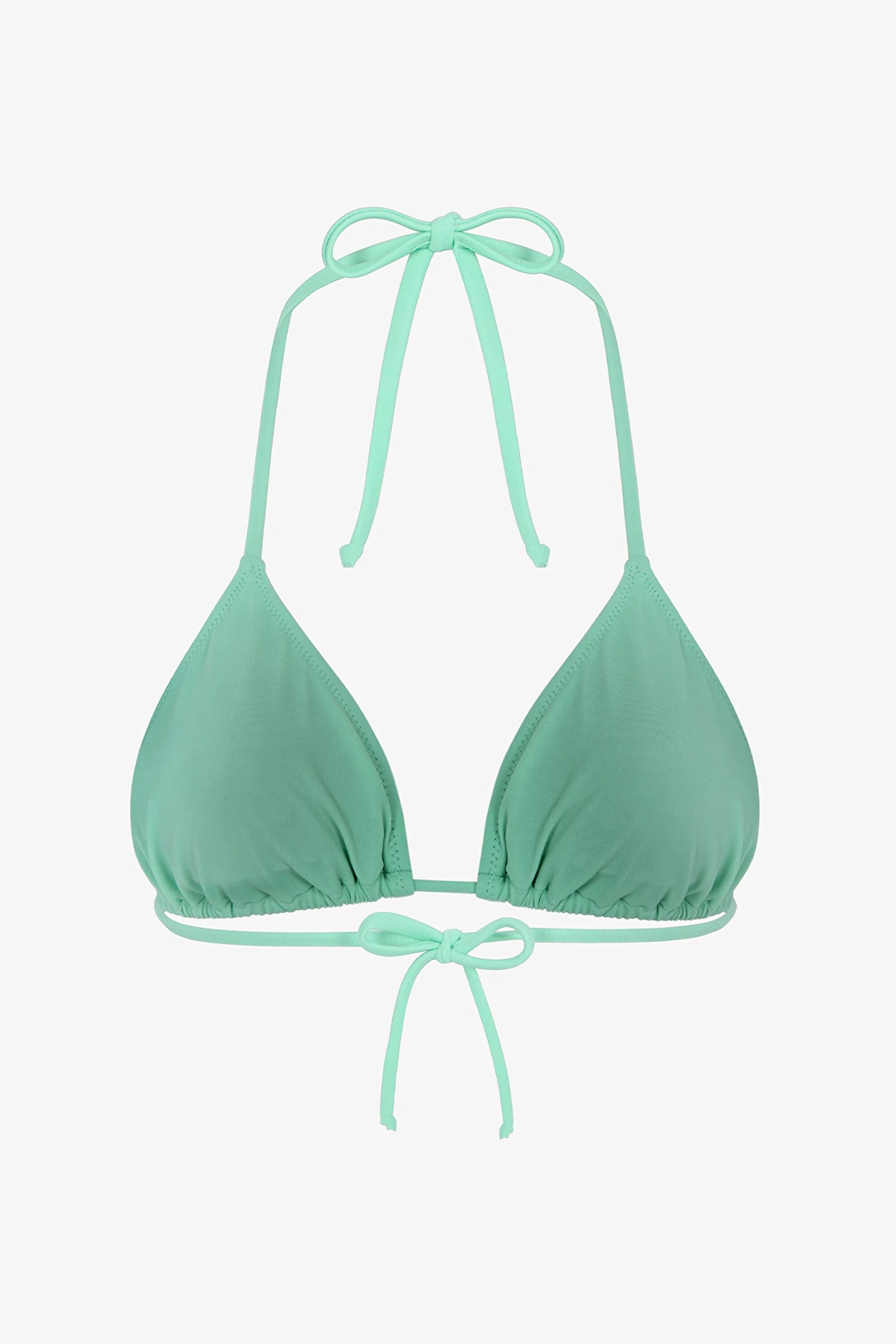 Mint Yeşili Üçgen Bikini Üstü