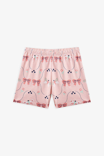 Mint Yeşili Kız Çocuk In The Garden Pamuklu 2'li Pijama Takımı