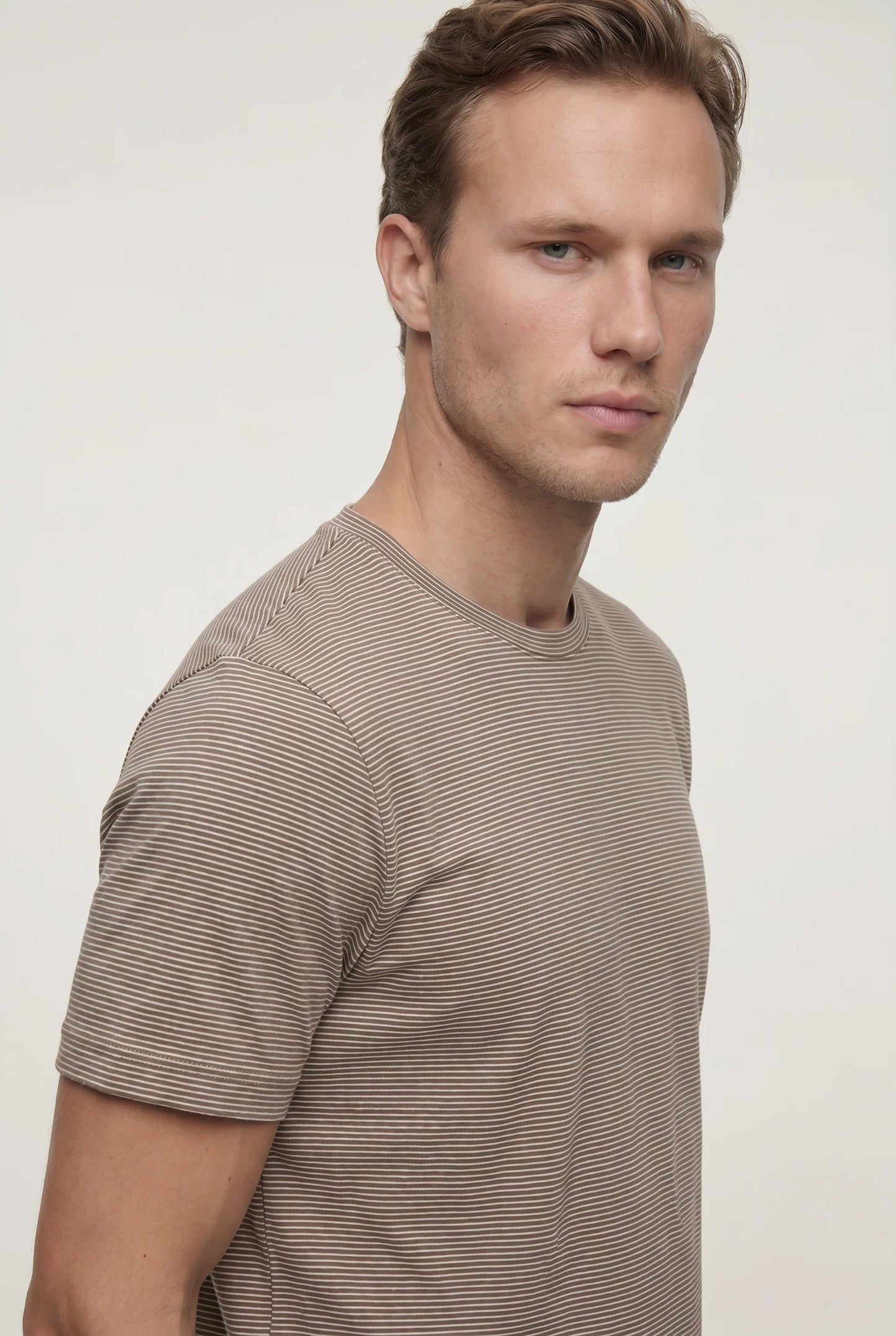 Tween Relaxed Fit Kahverengi %100 Pamuklu T-shirt