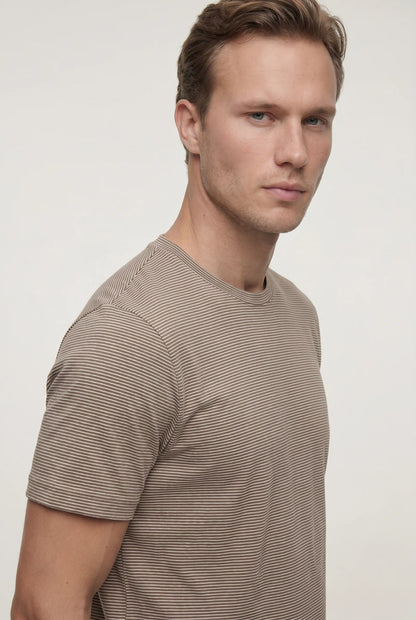 Tween Relaxed Fit Kahverengi %100 Pamuklu T-shirt