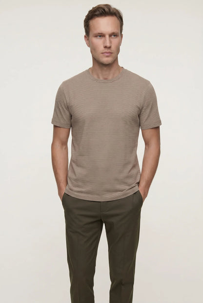 Tween Relaxed Fit Kahverengi %100 Pamuklu T-shirt