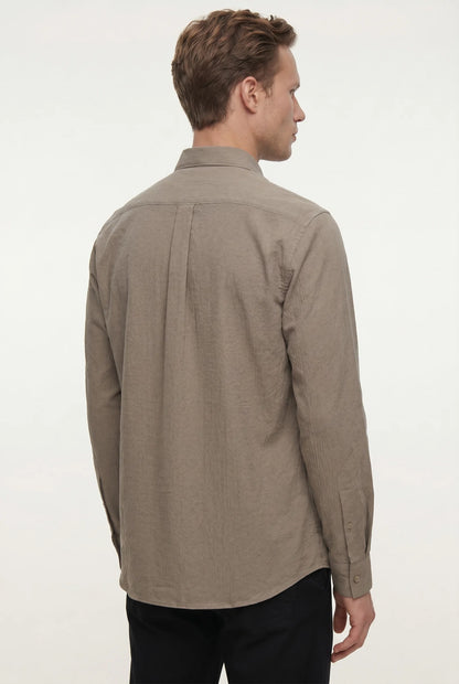 Tween Slim Fit Vizon Gömlek