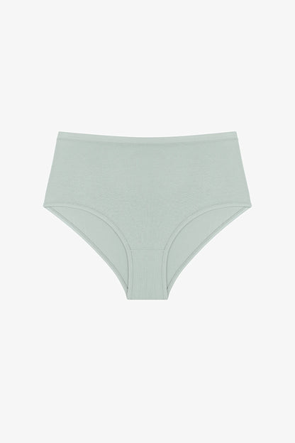 Renkli Softies 3'lü Pamuklu Yüksek Bel Slip Külot