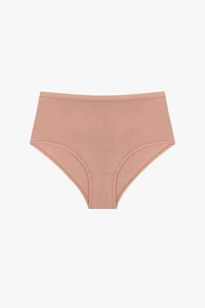 Renkli Softies 3'lü Pamuklu Yüksek Bel Slip Külot