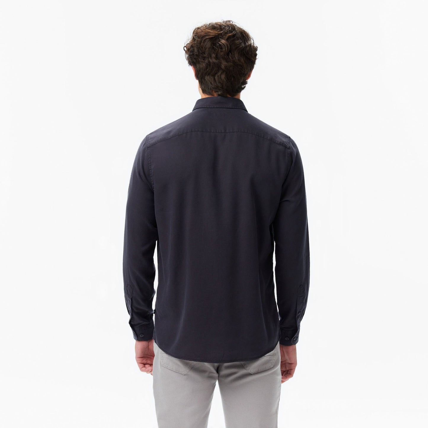 Nautica Erkek Siyah Classic Fit Gömlek