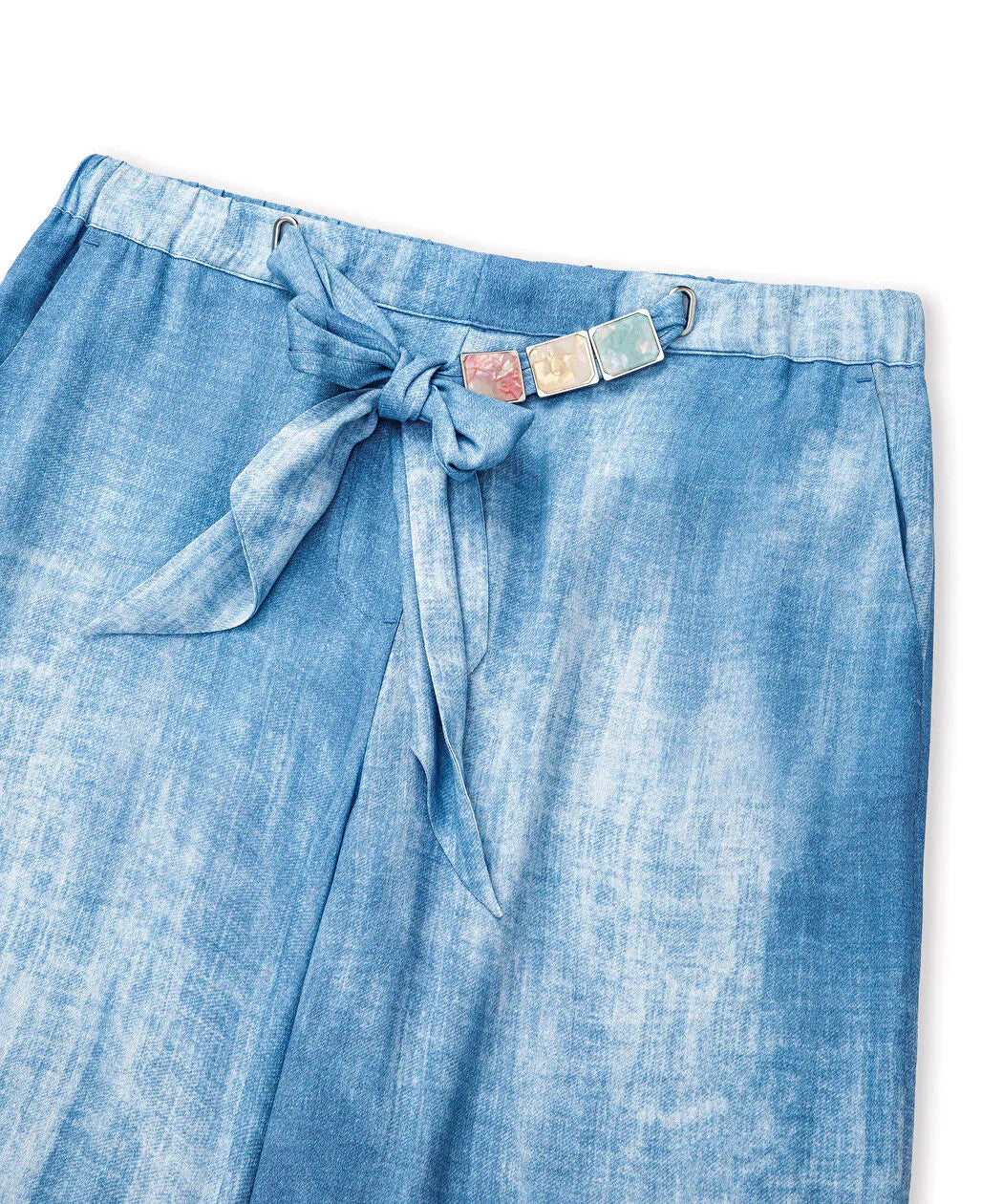 Mavi Denim Görünümlü Baskılı Pantolon Is1260003173629 | Ipekyol