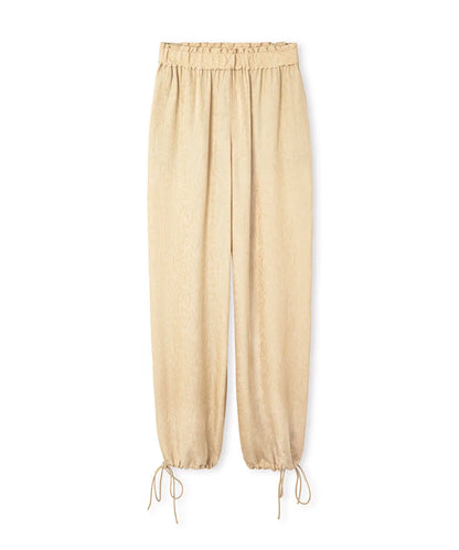 Natürel Jakarlı Balon Fit Pantolon Is1260003189ad4 | Ipekyol
