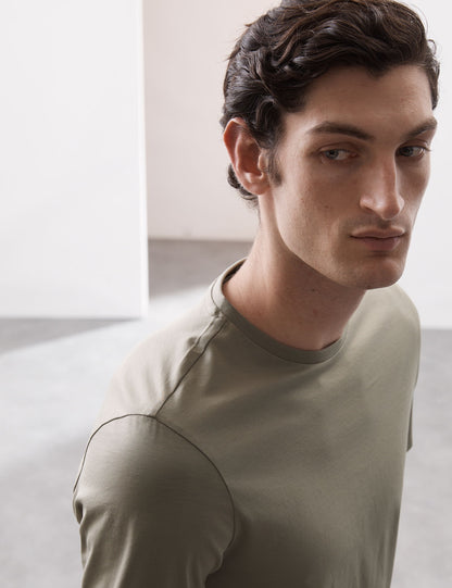 Pure Supima® Slim Fit Premium Pamuklu T-shirt