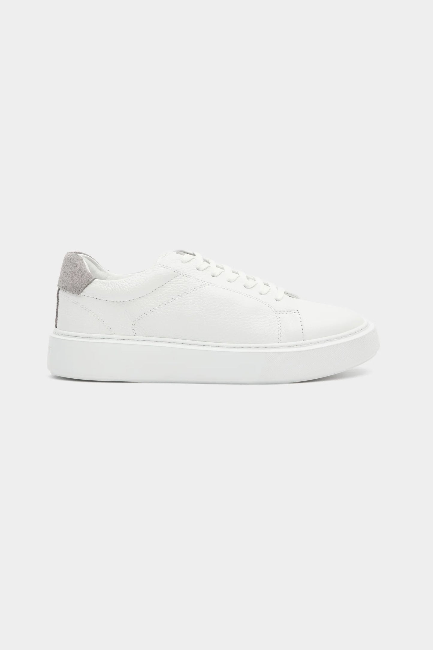 Damat Beyaz Hakiki Deri Sneaker Ayakkabi