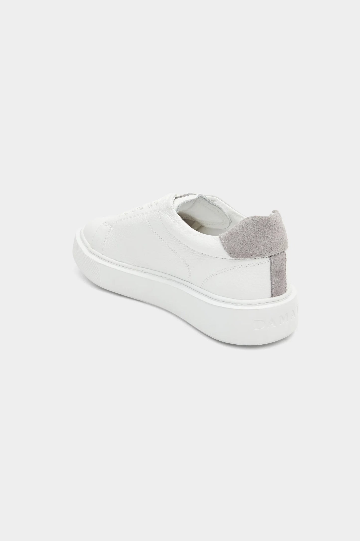 Damat Beyaz Hakiki Deri Sneaker Ayakkabi