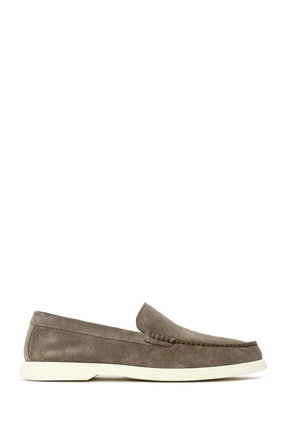 Erkek Mint Yeşili Süet Deri Loafer