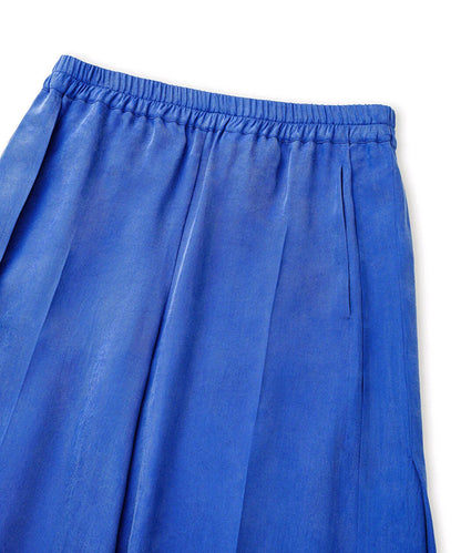 Mavi Yırtmaçlı Wide Leg Pantolon Is1260003172089 | Ipekyol