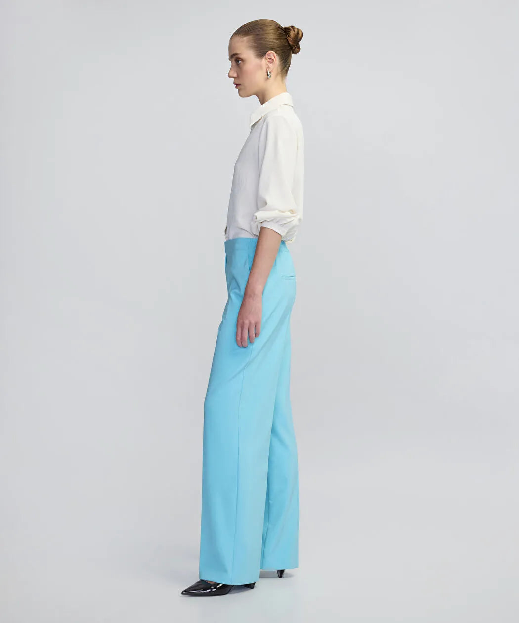 Mavi Wide Leg Fit Elastik Bel Pantolon Iw6250003252025 | Ipekyol