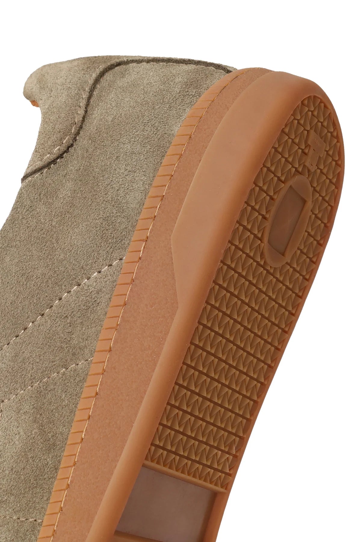 Erkek Açık Yeşil Bağcıklı Süet Deri Sneaker