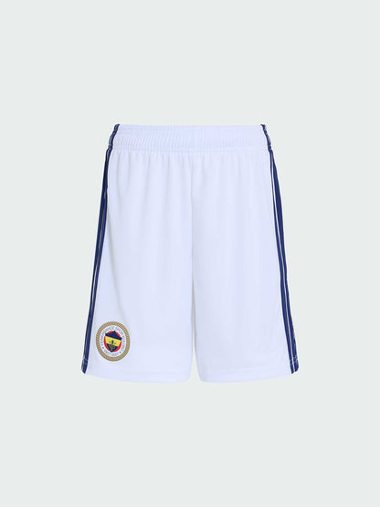 Fenerbahçe 2026/27 Çubuklu Beyaz Jr Şort