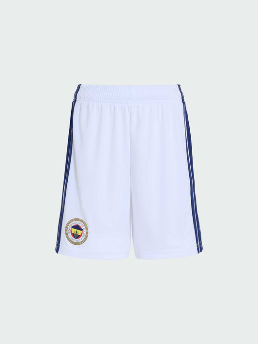 Fenerbahçe 2026/27 Çubuklu Beyaz Jr Şort