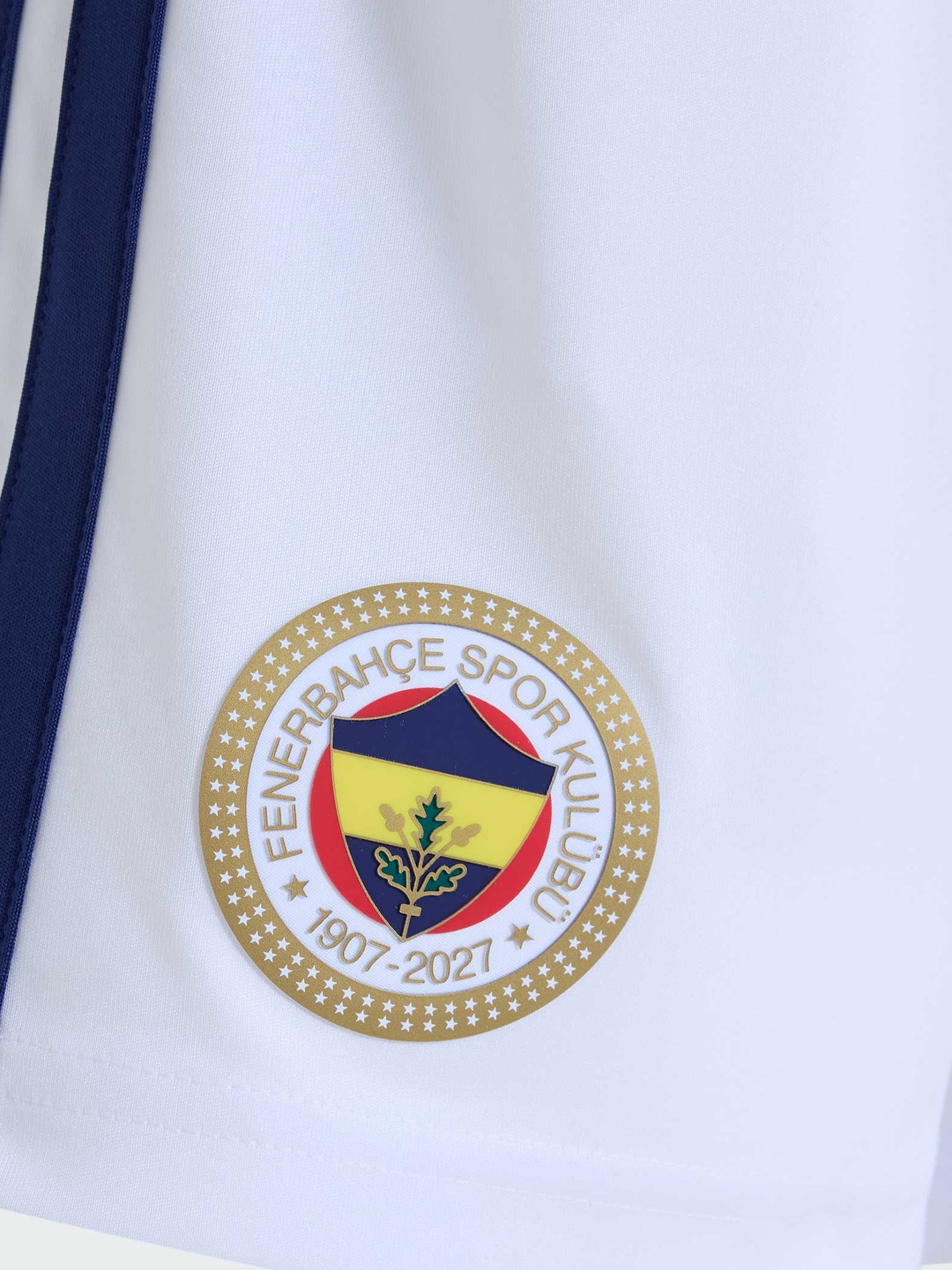 Fenerbahçe 2026/27 Çubuklu Beyaz Jr Şort