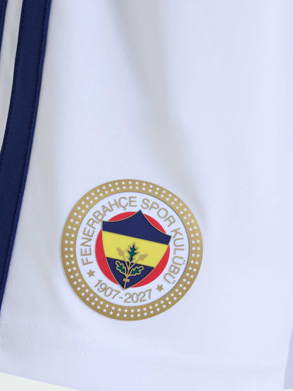 Fenerbahçe 2026/27 Çubuklu Beyaz Jr Şort